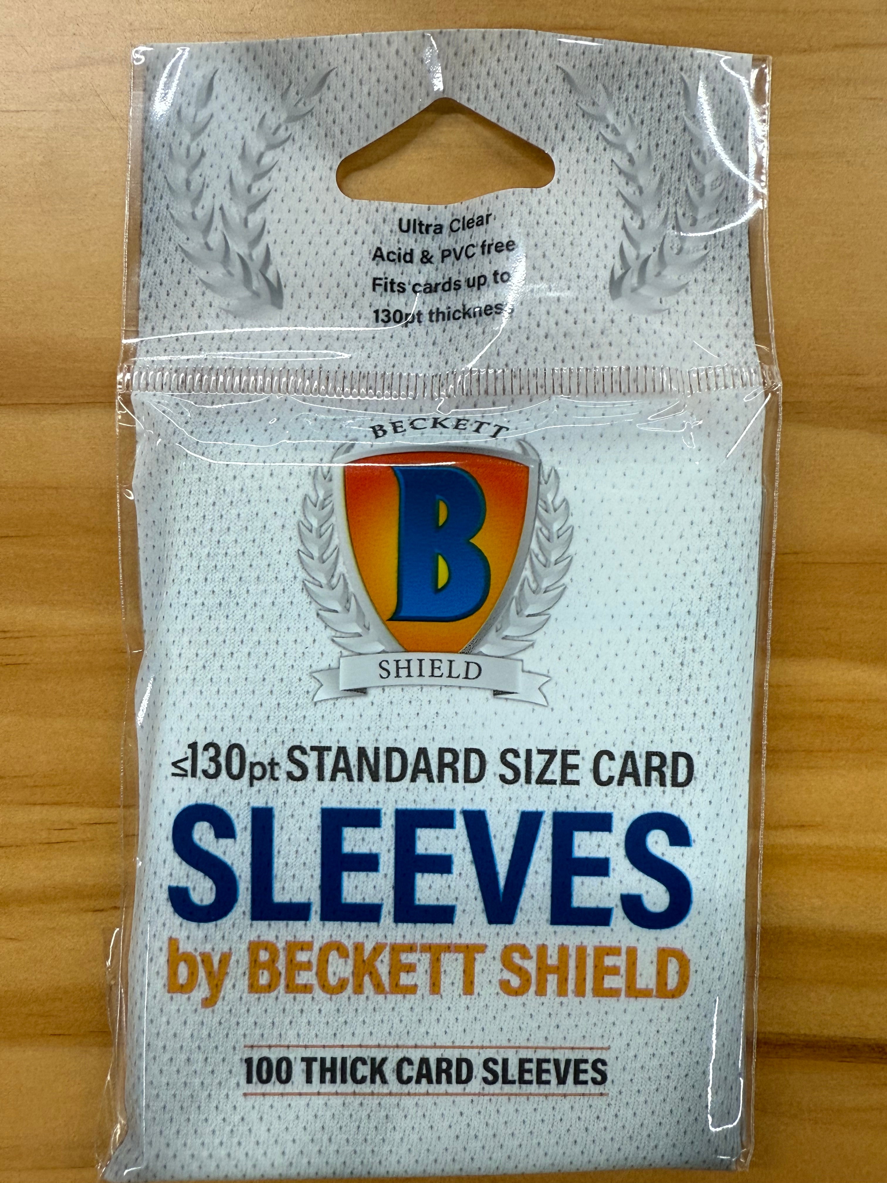 Beckett Shield Thick Card Sleeves Beckett Shield Thick Card Sleeves
