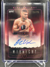 Load image into Gallery viewer, 2024 Topps Midnight UFC #SMA-ANS Chris Weidman Stroke of Midnight Autographs