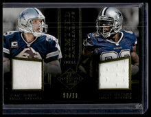 Load image into Gallery viewer, 2014 Panini Limited Dez Bryant / Tony Romo Partnership Dual Materials #/99