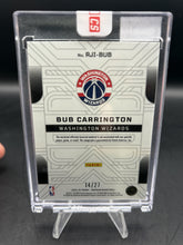 Load image into Gallery viewer, 2024-25 Panini Obsidian Bub Carrington Electric Etch Snowcapped FOTL #/27