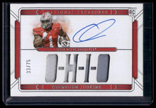 Load image into Gallery viewer, 2025 National Treasures Coll. Quinshon Judkins Team Slogan Signatures #/75