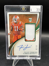Load image into Gallery viewer, 2020 Immaculate Collection Coll. Isaiah Simmons Patch Rookie Autographs #/10