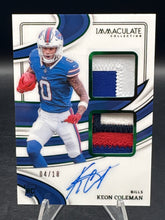 Load image into Gallery viewer, 2024 Immaculate Coll. Keon Coleman Immaculate Signature Patches Rookie #/18