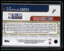 Load image into Gallery viewer, Stephon Castle 2025/26 Hoops Purple Pixel All-Star #/99