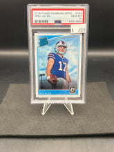 Load image into Gallery viewer, Josh Allen 2018 Panini Donruss Optic Rated Rookie #154 PSA 10

