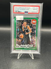 Load image into Gallery viewer, Victor Wembanyama 2025 Topps Silver Pack Green /99 #TC-VE
