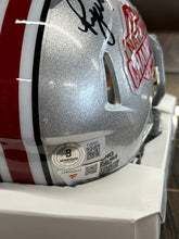 Load image into Gallery viewer, Ryan Day Ohio State Buckeyes Autographed Fanatics Authentic 2024 College Football Playoff National Champions Logo Riddell Speed Mini Helmet Beckett Fanatics Authenticity

