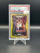 Load image into Gallery viewer, Anthony Edwards 2023 Panini Prizm Monopoly Gold Millionaire Shimmer /500 #52 PSA 10
