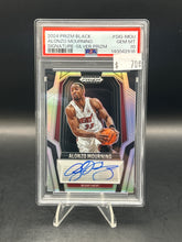 Load image into Gallery viewer, Alonzo Mourning 2024 Panini Prizm Black Silver Auto #SIG-MOU PSA 10
