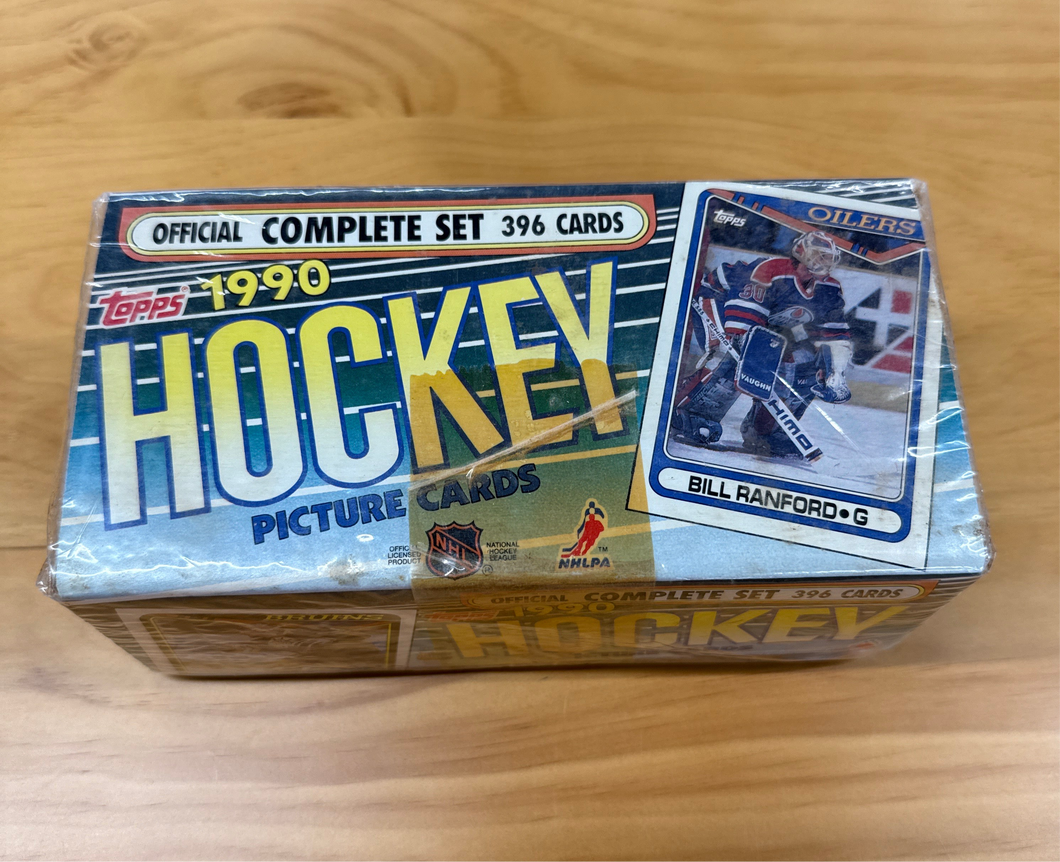 1990 Topps NHL Hockey complete factory set (396 cards) Factory Sealed - MINT