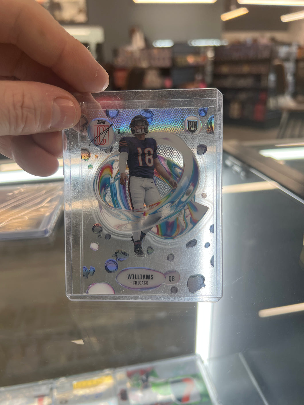 2024 Topps Signature Class - Caleb Williams - #F-1 Fluidity (RC) - Chicago Bears