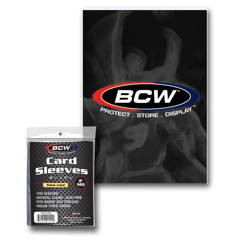 BCW Thick Card Sleeves 100pack