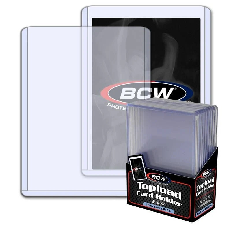 BCW 138pt Toploaders