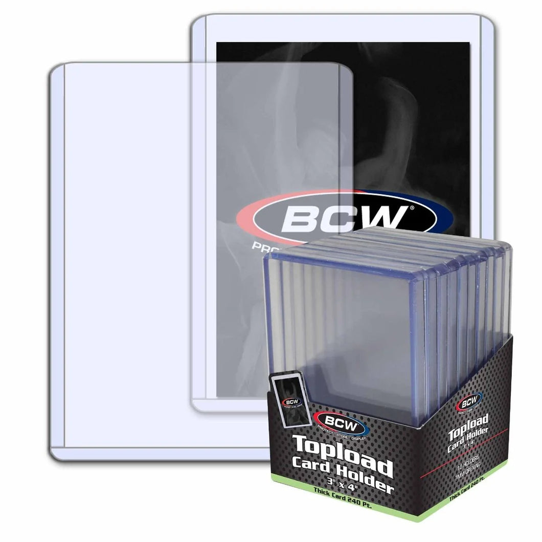 BCW 240pt Toploaders
