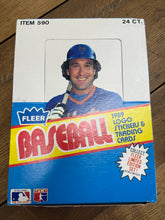 Load image into Gallery viewer, 1989 Fleer Baseball Rack Pack Box 24 Packs in Cello
