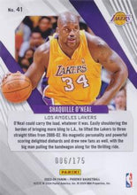Load image into Gallery viewer, Shaquille O'Neal 2023-24 Panini Phoenix #41 #/11
