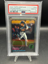 Load image into Gallery viewer, Steven Kwan 2022 Topps Heritage Chrome Silver Refractor /373 PSA 10 RC

