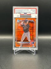 Load image into Gallery viewer, Luis Merejo 2025 Bowman Sapphire Orange /25 #BCP-140 PSA 9
