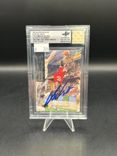 Load image into Gallery viewer, Dominique Wilkins 1993-94 Upper Deck SE Beckett Authentic Autograph 1988 Game Used Jersey Swatch #155
