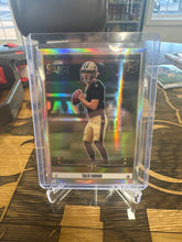 Load image into Gallery viewer, Tyler Shough 2025 Panini Select Score Throwback Silver Prizm RC Rookie
