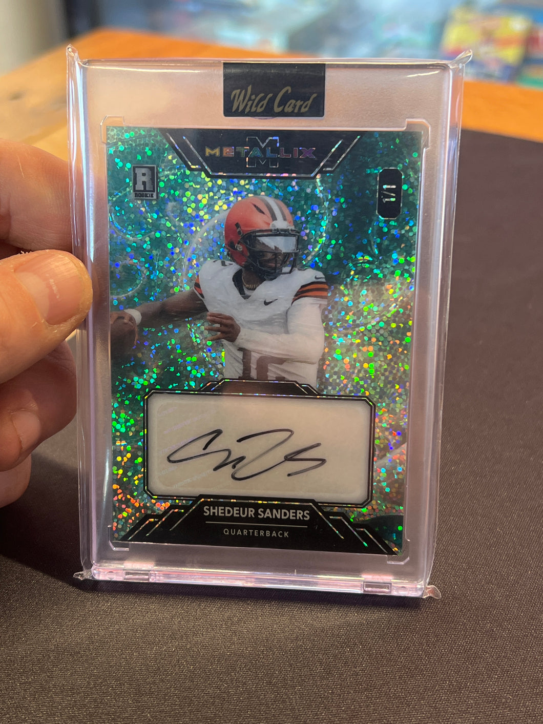 2025 Wild Card Metallix Shedeur Sanders Auto 1/1