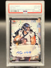 Load image into Gallery viewer, Bo Nix 2024 Topps Finest Rookie Refractor Auto PSA 10 Gem Mint
