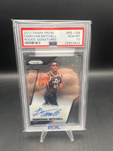 Load image into Gallery viewer, Donovan Mitchell 2017 Panini Prizm Rookie Signatures #RS-DM PSA 10
