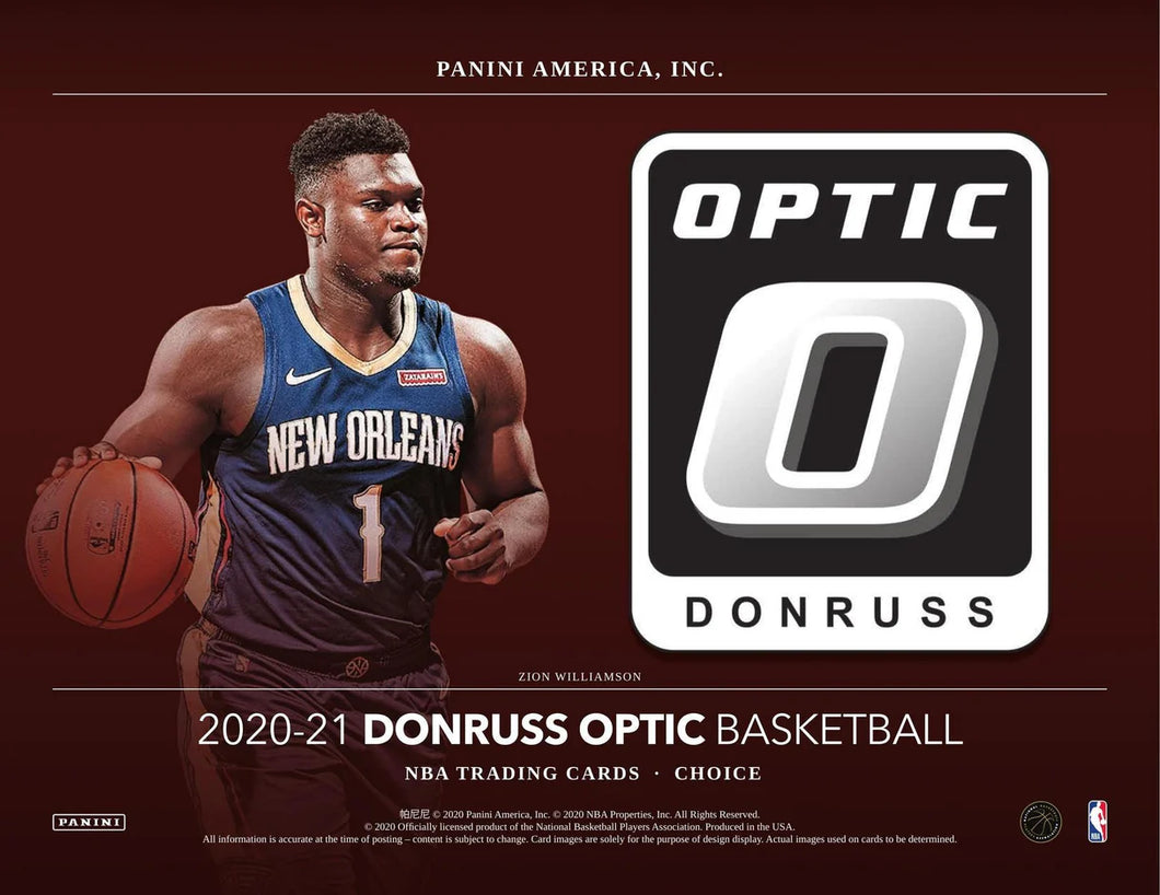 2020/21 Panini Donruss Optic Choice Basketball Box
