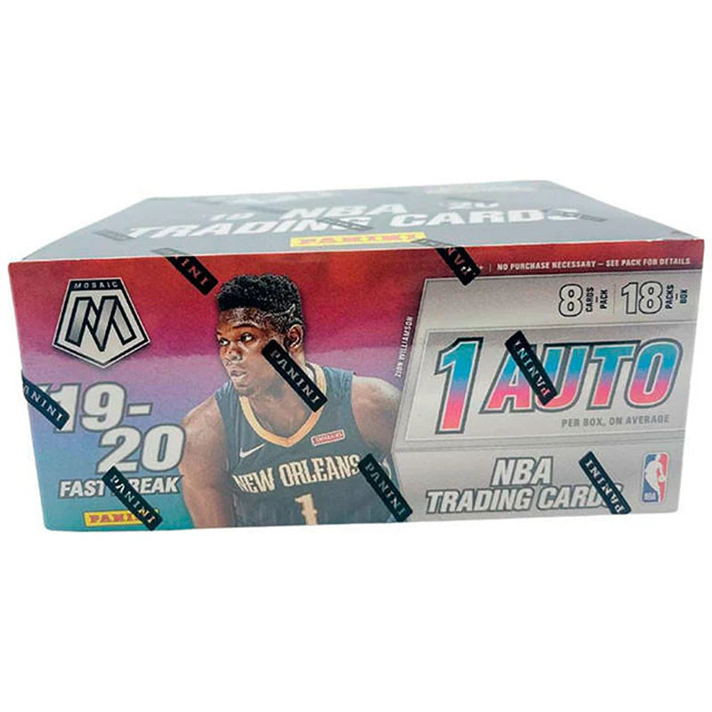 2019/20 Panini Mosaic Fast Break Basketball Hobby Pack