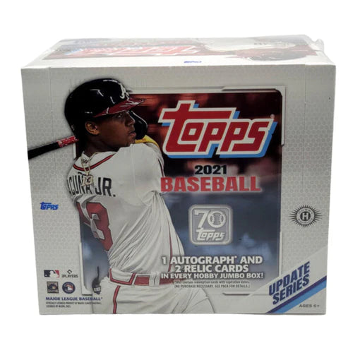 2021 Topps Update Series Jumbo Baseball Box