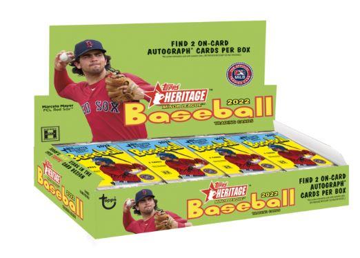 2022 Topps Heritage Minor League Baseball Hobby Box