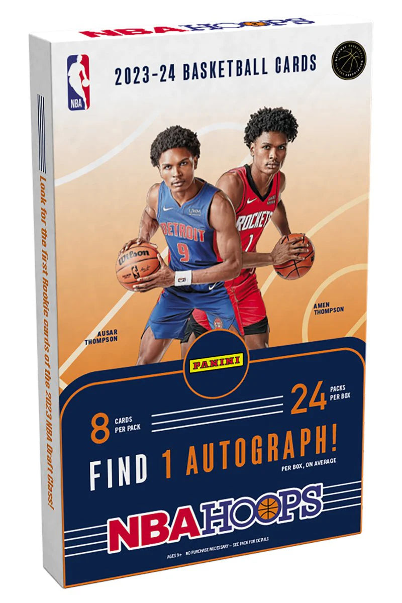 2023/24 Panini NBA Hoops Basketball Hobby Box