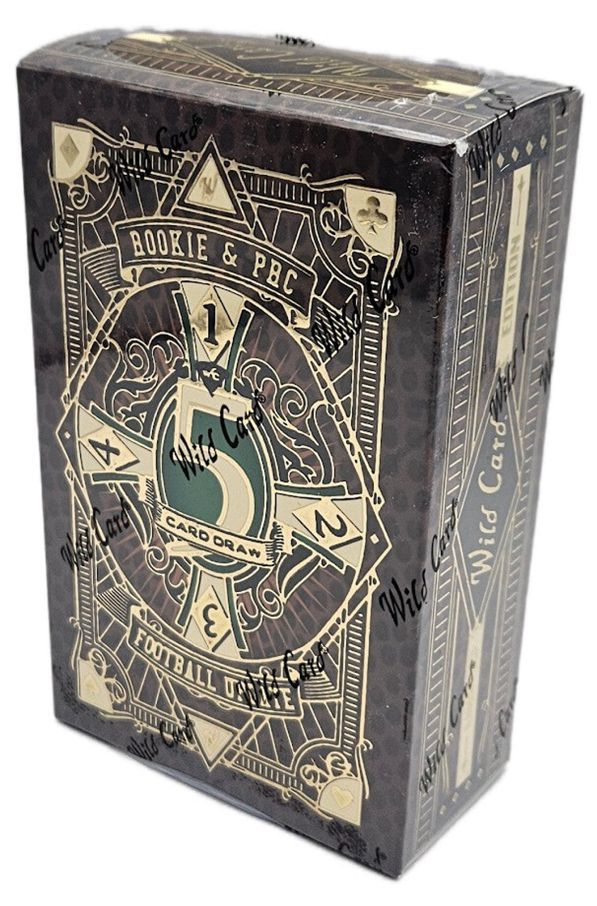 2024 Wild Card Five Card Draw Football Hobby Box