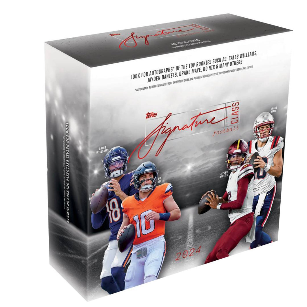 2024 Topps Signature Class Football Mega 20 Box Case