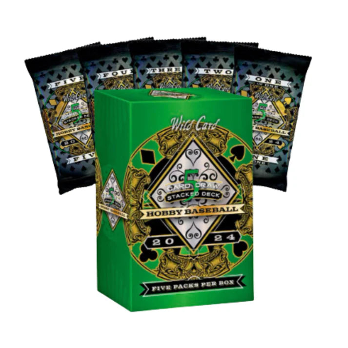 PREORDER (10/3/25) - 2024 Wild Card 5 Card Draw Stacked Deck Baseball Box