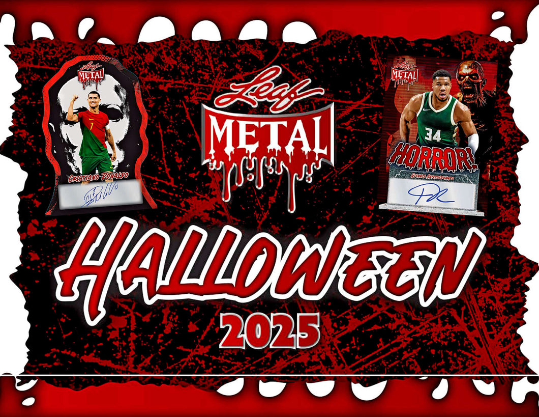 PREORDER (10/3/25) - 2025 Leaf Metal Halloween Box