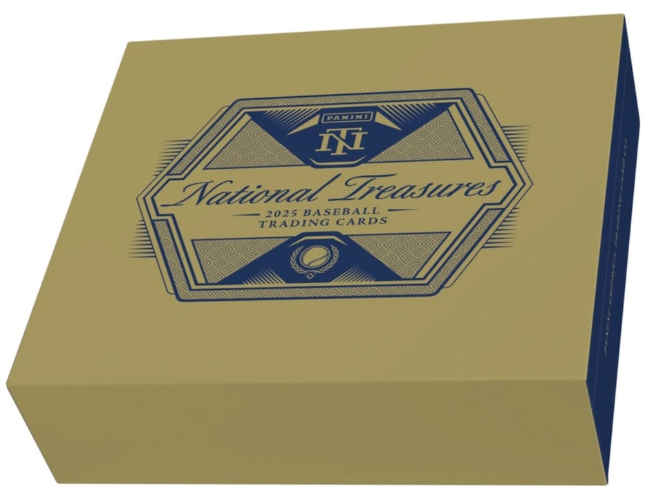 2025 Panini National Treasures Baseball Hobby 4 Box Case