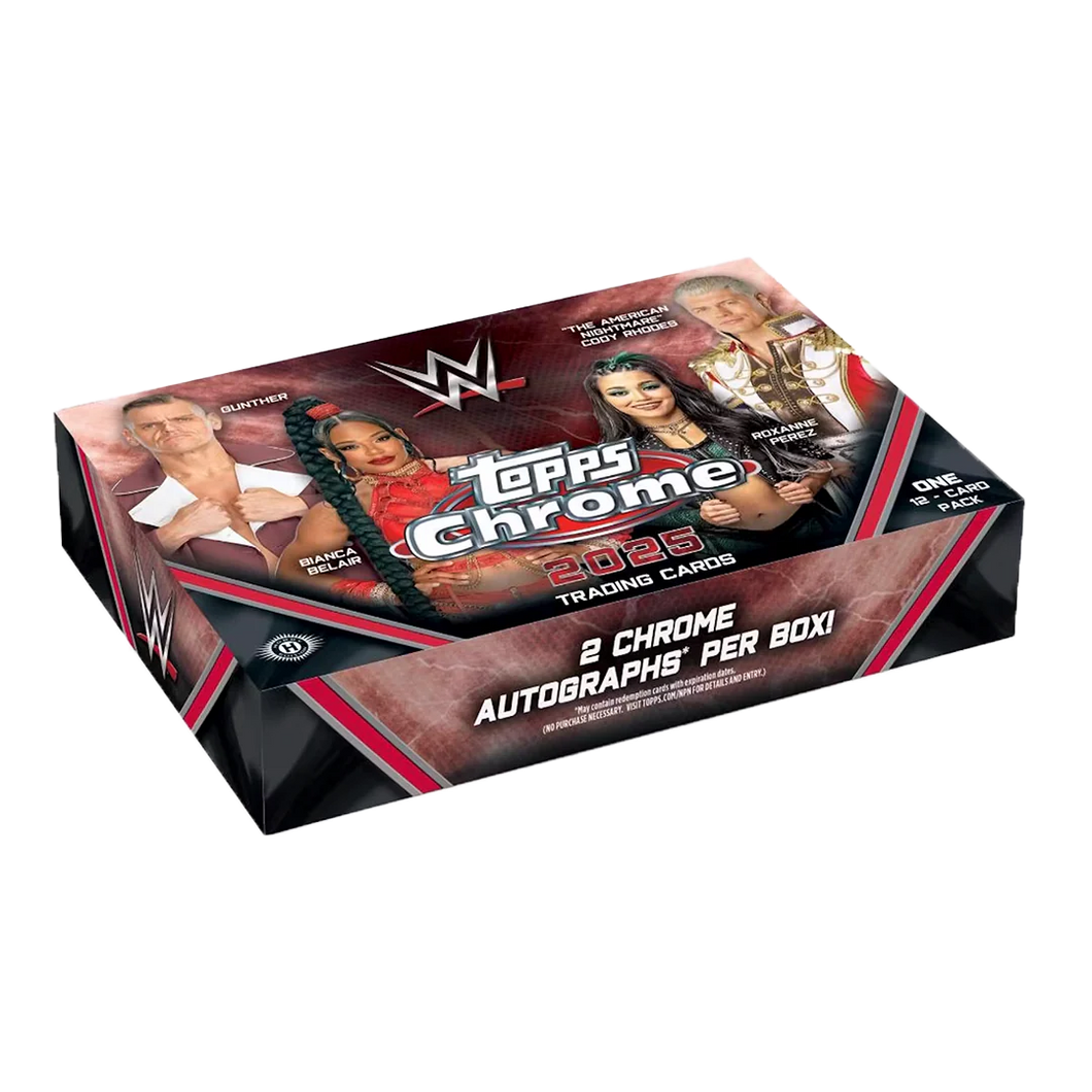 2025 Topps Chrome WWE Breaker's Delight Box