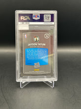 Load image into Gallery viewer, Jayson Tatum 2017 Panini Donruss Optic Blue Velocity Rated Rookie #198 PSA 10
