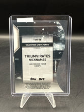 Load image into Gallery viewer, Valentina Shevchenko 2026 Topps Stadium Triumvirates Nicknames /99
