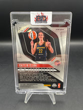 Load image into Gallery viewer, Caitlin Clark 2024 Panini WNBA Prizm #145 Variation Silver Cracked Ice Prizm RC
