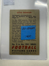 Load image into Gallery viewer, Otto Graham 1951 Bowman EX
