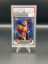 Load image into Gallery viewer, Victor Wembanyama 2023 Topps Chrome Blue Basketball Refractor #1 PSA 10
