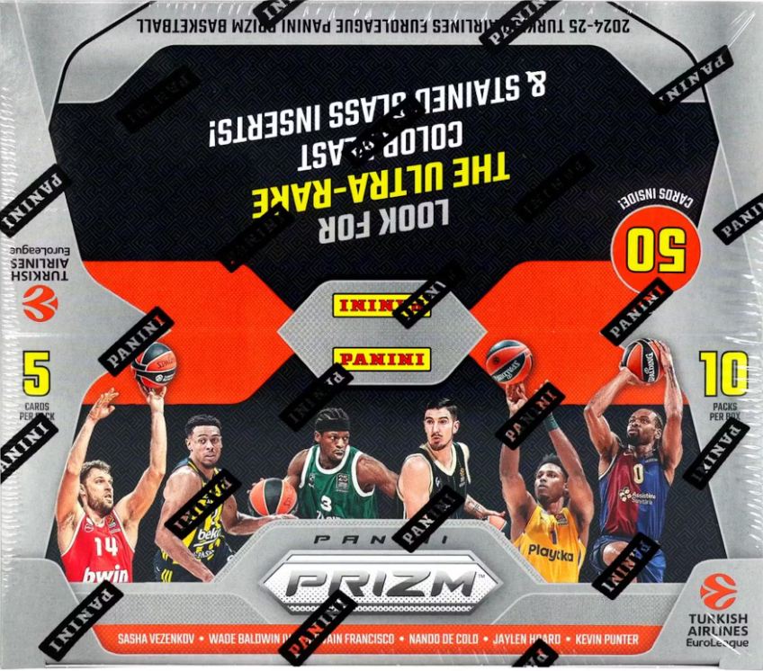 2024/25 Panini Prizm Turkish Airlines Euroleague Basketball Hobby Box