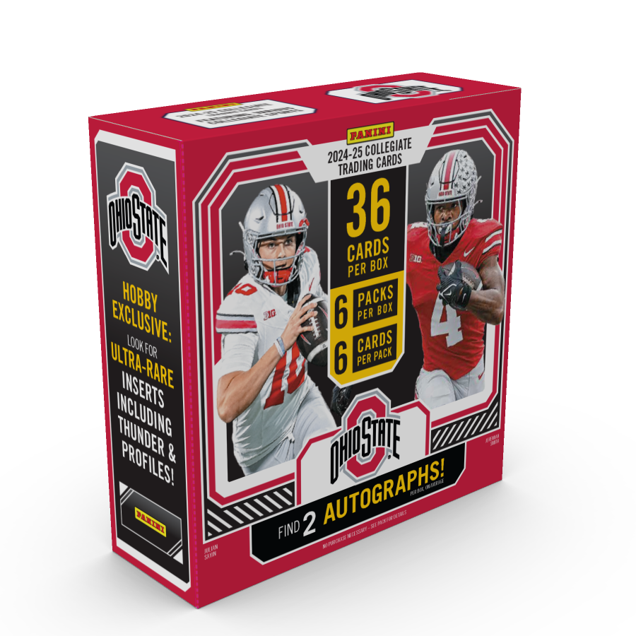 2025 Panini Ohio State University Collegiate Hobby Box - 2 Autos Per