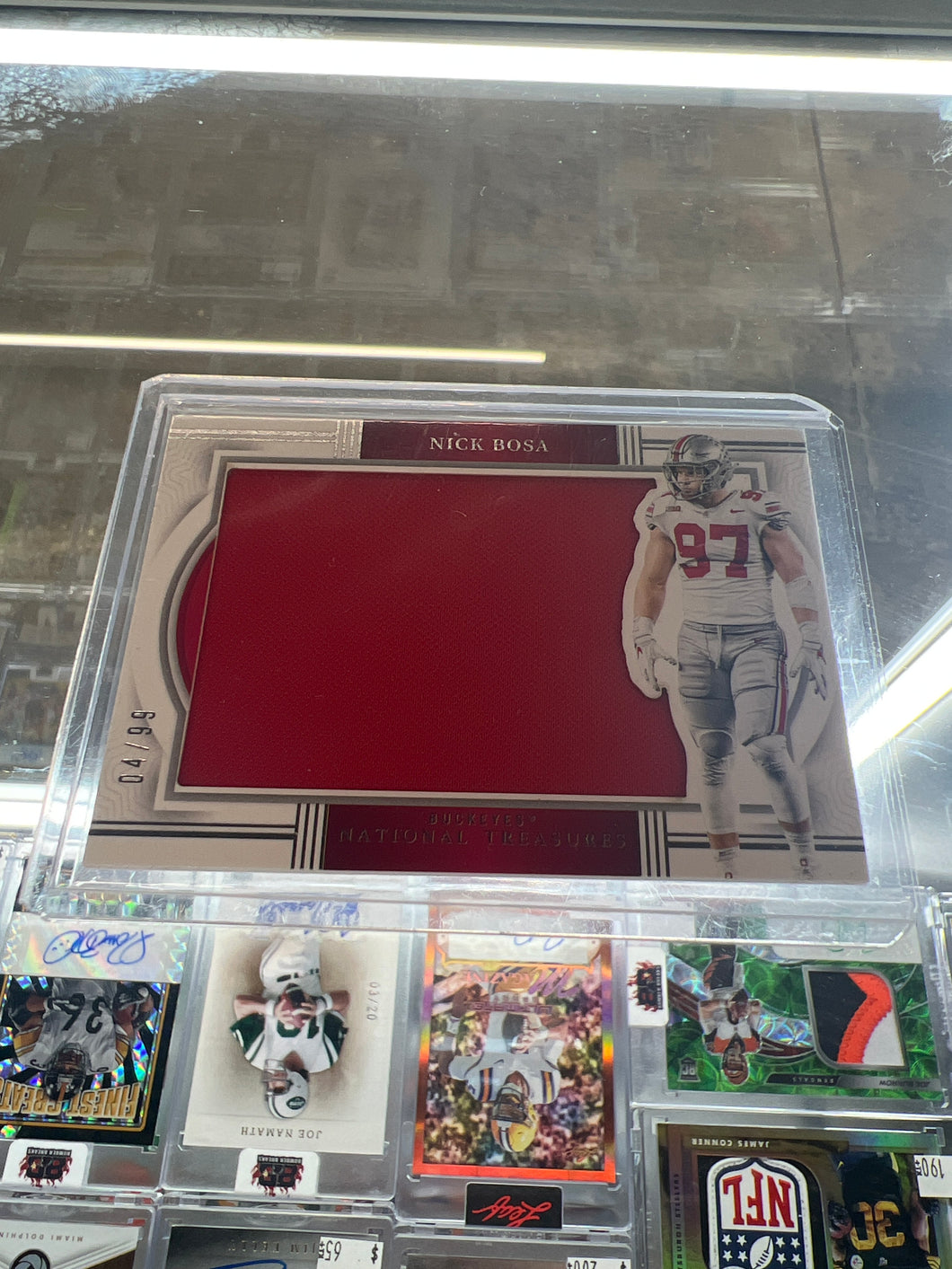 2024 NATIONAL TREASURES #S-NBA NICK BOSA JUMBO PATCH /99