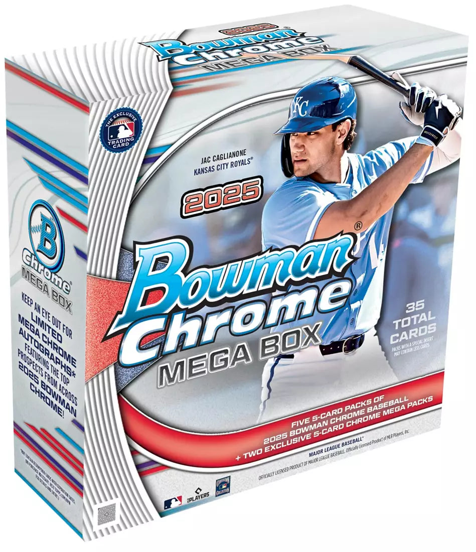 PREORDER (10/8/25) - 2025 Bowman Chrome Baseball Mega Box