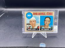 Load image into Gallery viewer, Johnny Bench Ron Tompkins 1968 Topps Rookie Stars #247
