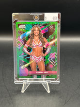 Load image into Gallery viewer, Kendal Grey 2026 Topps Cosmic Chrome Green Sparkle /75 #118

