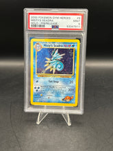 Load image into Gallery viewer, Misty’s Seadra Pokemon Gym Heroes 2000 Holo Prerelease 9/132 PSA 9
